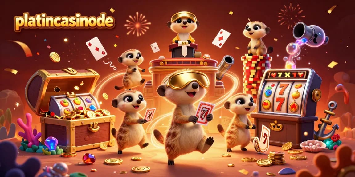 Experience winning excitement with platincasinode's casino meerkats bursting with treasures!