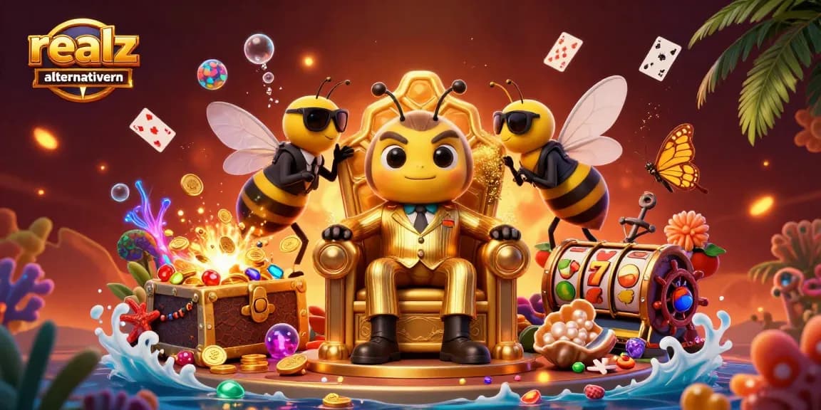 Erleben Sie spannende Alternativen zu Realz Casino mit fesselnden Casino-Elementen.