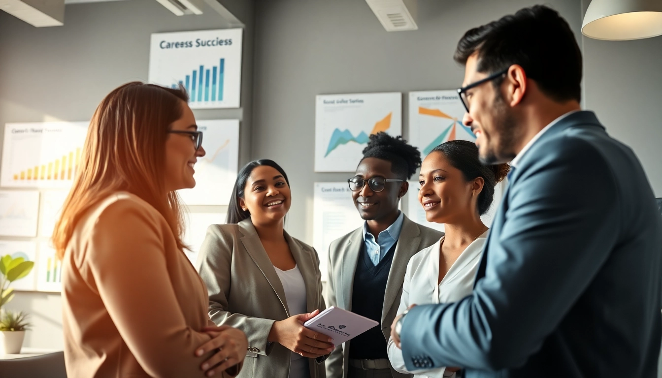 Headhunter Schweiz im modernen Büro, wo professionelle Gespräche stattfinden und Chancen diskutiert werden.